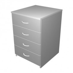 Mobile Drawer Unit with 4 drawers